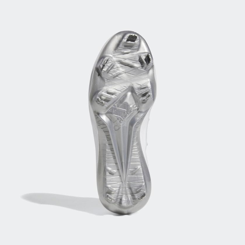 Бутсы Adidas Men's Adizero Afterburner 8, белый/серый/светло-серый — фото 4