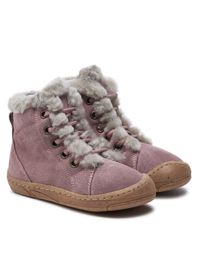Ботильоны Froddo planos Minni Suede Laces G2110140 S Rosa, розовый — фото 2