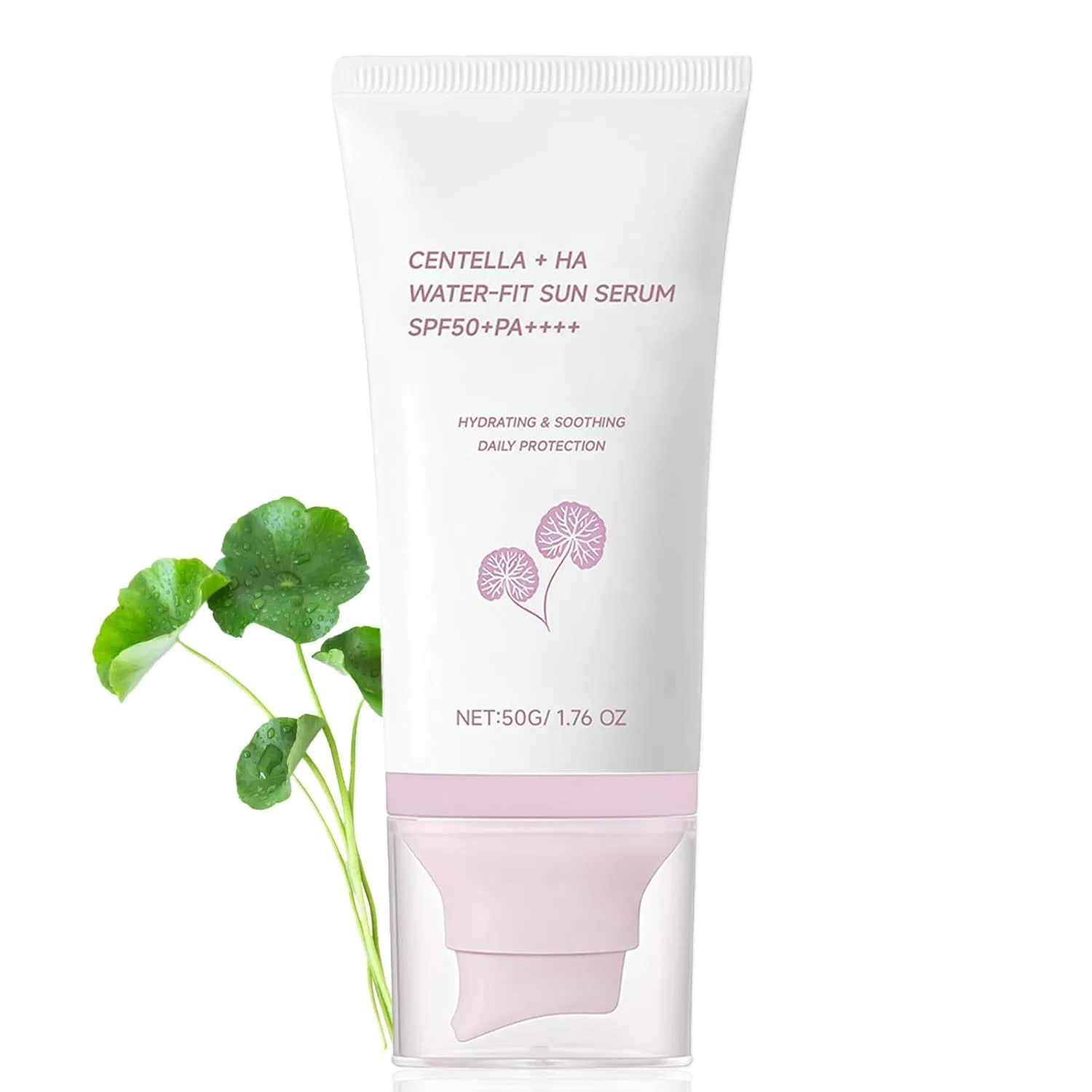 Солнцезащитный крем для лица Centella Asiatica SPF 50 Soleneva