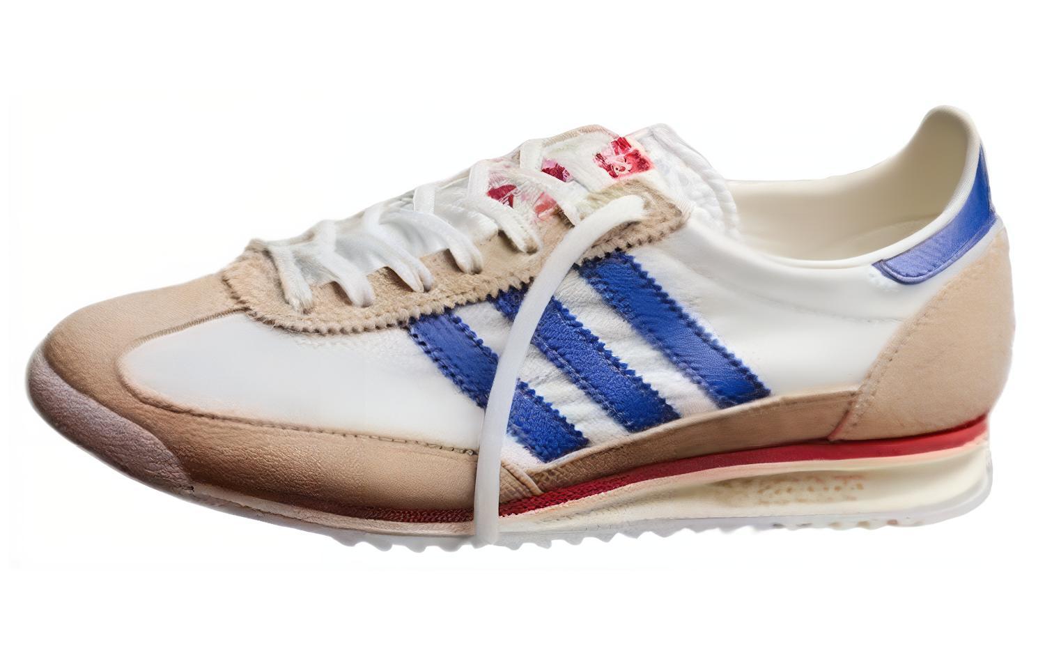 

Кроссовки Adidas SL72 OG White Royal Red, коричневый