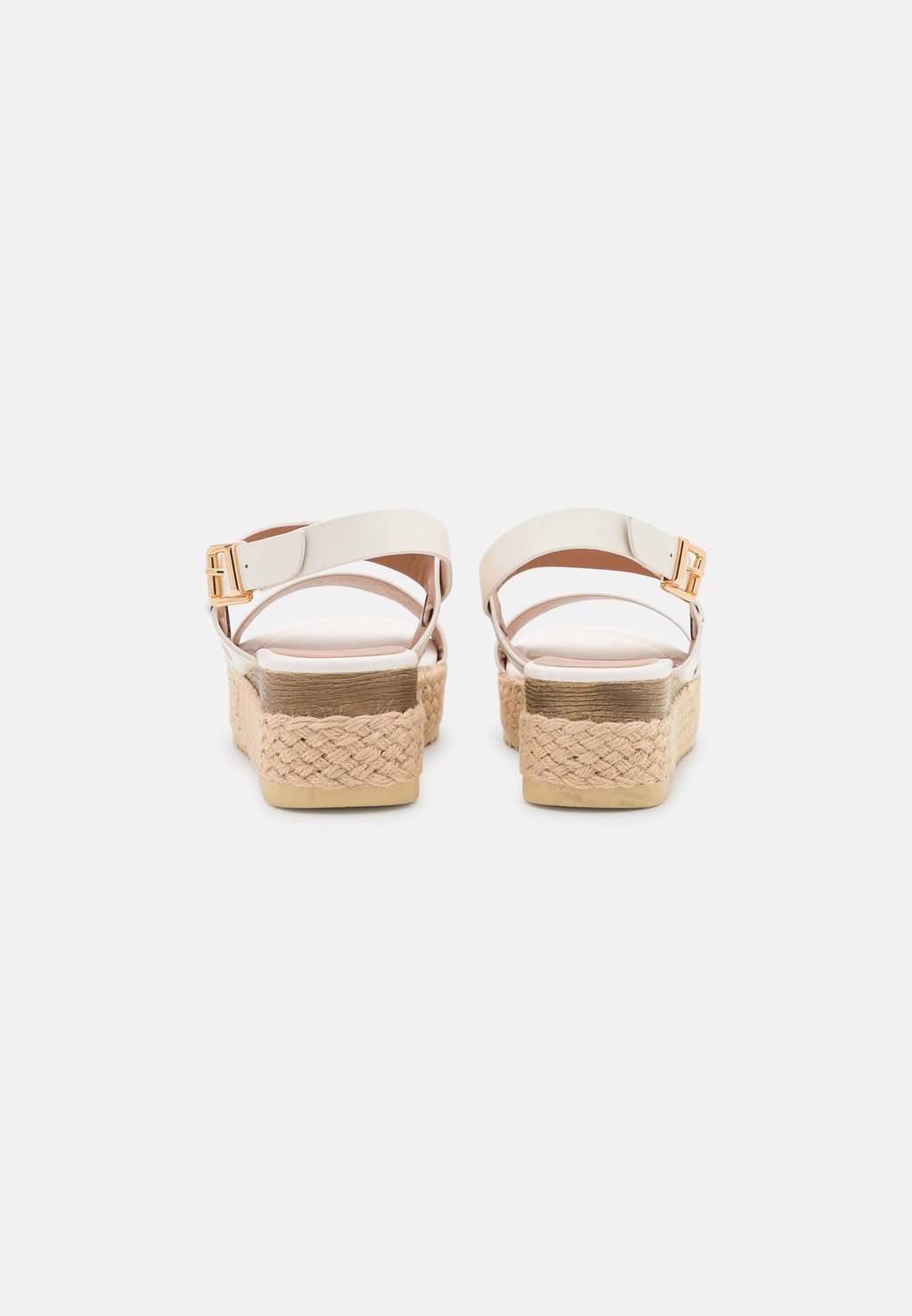 Босоножки на танкетке Espadrilles Anna Field by Zalando, белый — фото 4