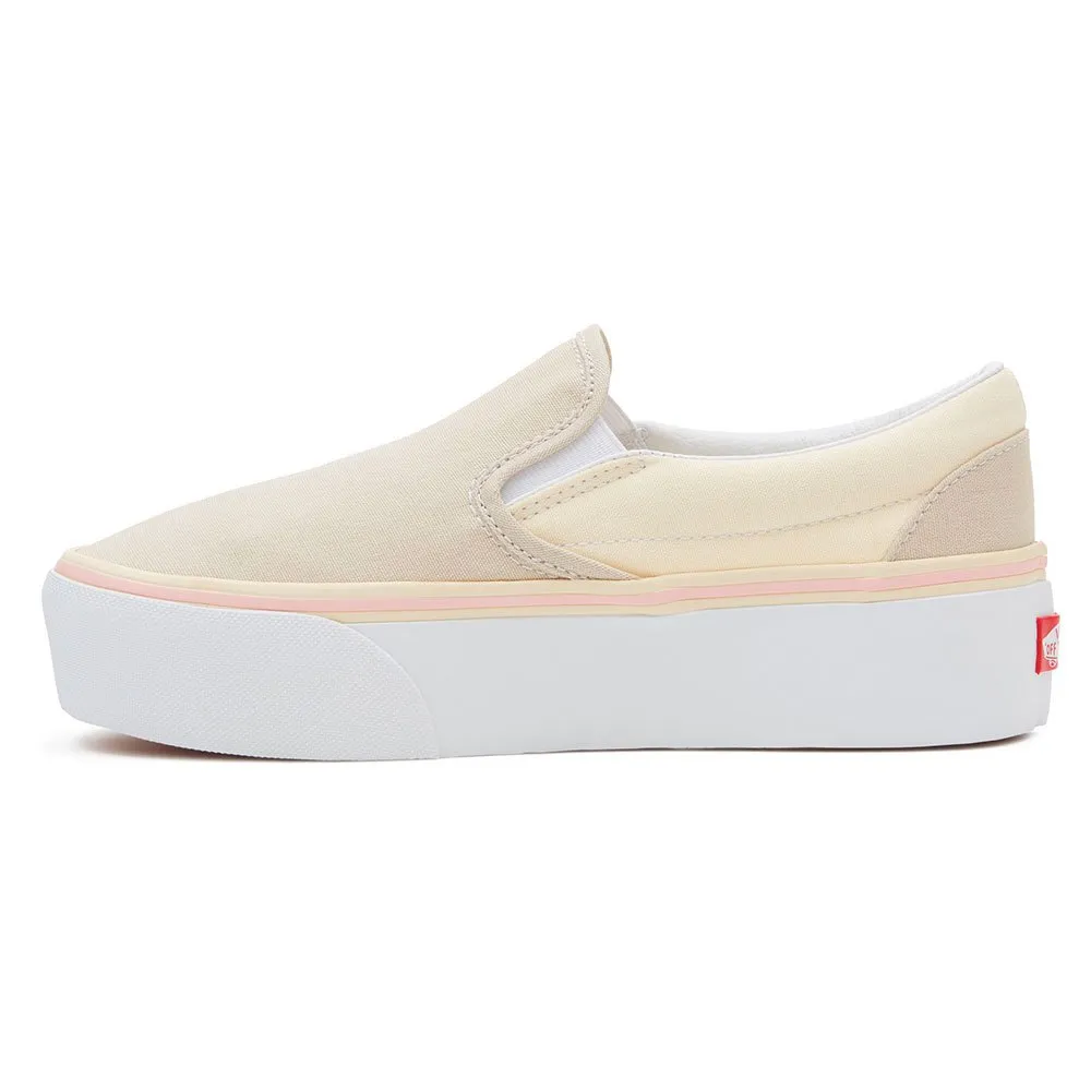 Слипоны Vans Classic Stackform, белый — фото 3