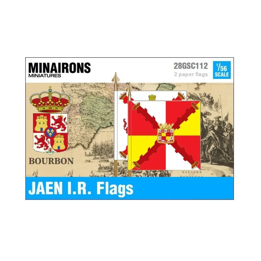

Флаги Хаэна, ИК, War of Spanish Succession - Decals & Flags (1:56)