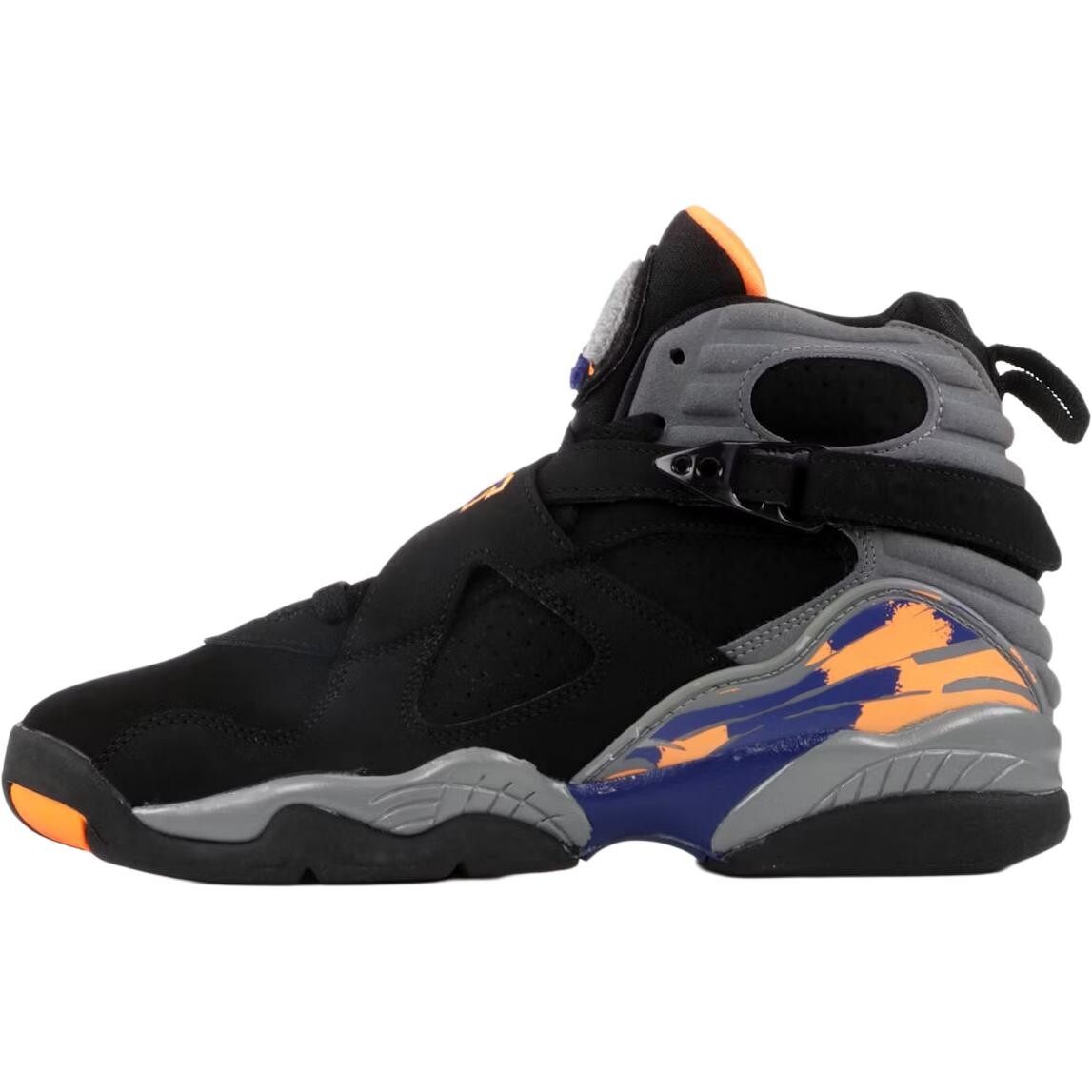 

Баскетбольные кроссовки Kids" Начальная школа Jordan, цвет Black/Bright Mandarin Orange-Cool Gray-Dark Royal Blue