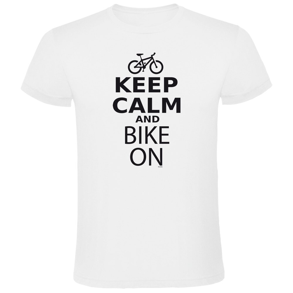 

Футболка Kruskis Keep Calm And Bike On, белый