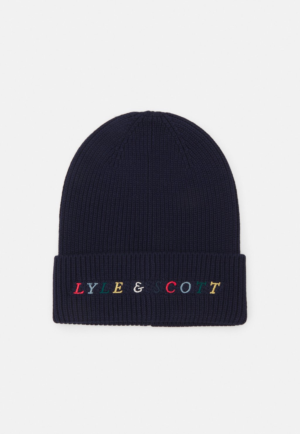 

Кепка EMBROIDERY BEANIE UNISEX Lyle & Scott, темно-синий