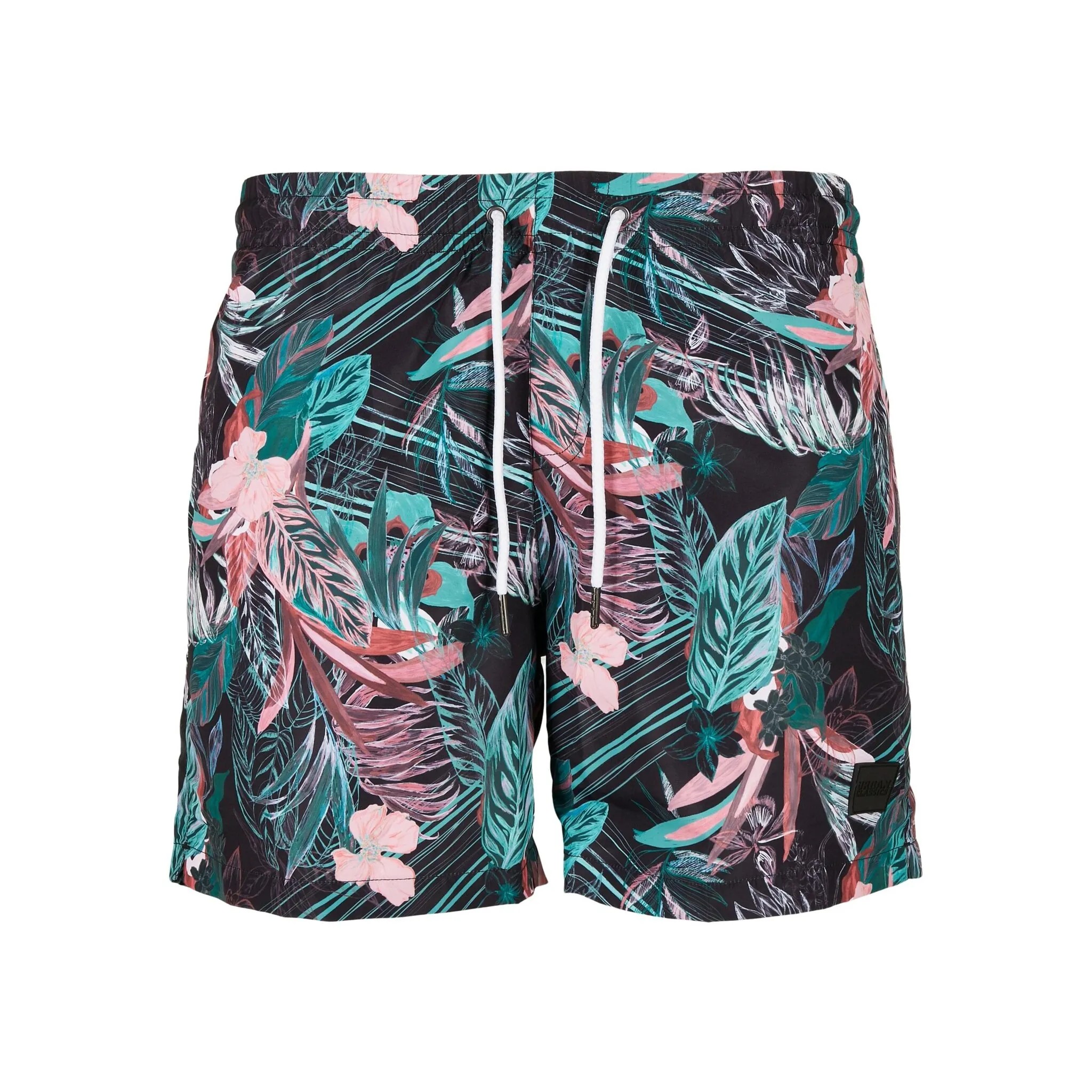 

Шорты для плавания URBAN CLASSICS " Urban Classics Men's Pattern Swim Shorts", цвет Dark Flower Aop