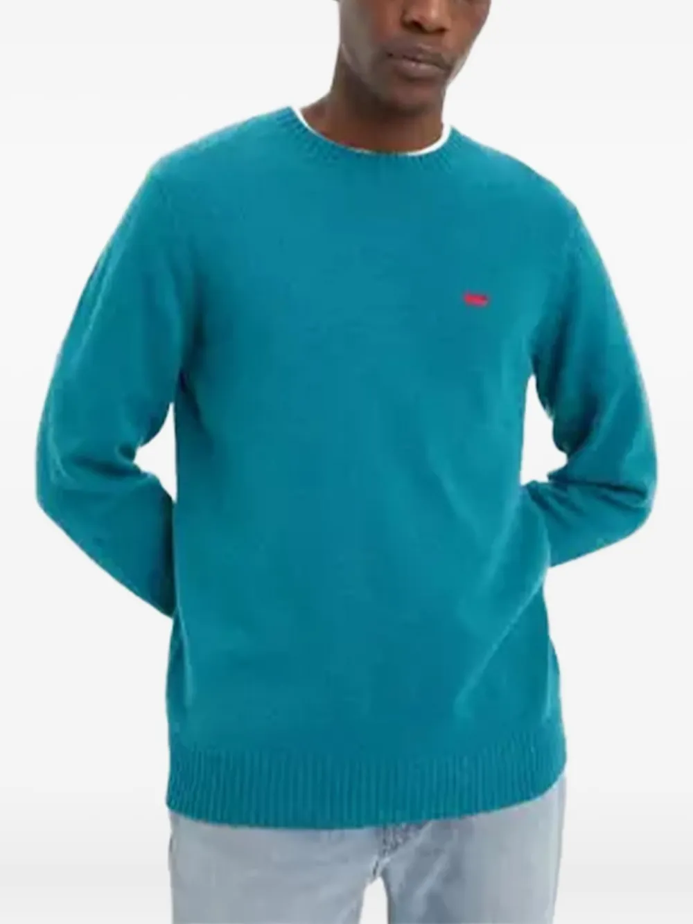 

Свитер с логотипом Levi's, синий