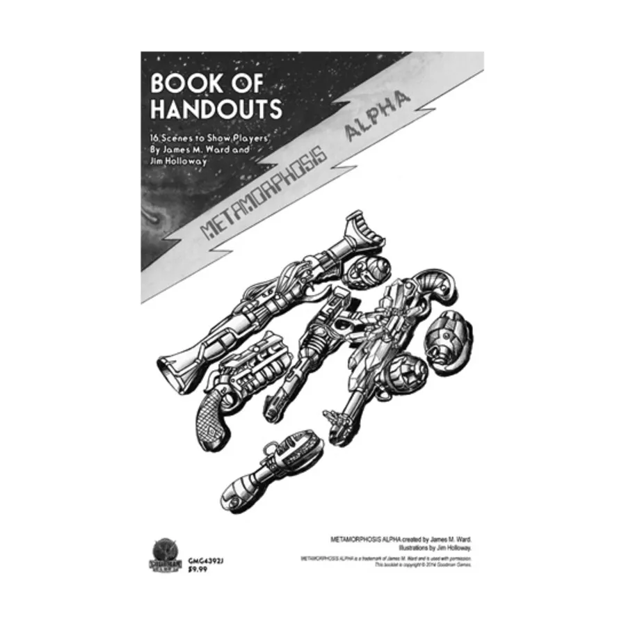 

Book of Handouts, Metamorphosis Alpha (Goodman Games), мягкая обложка