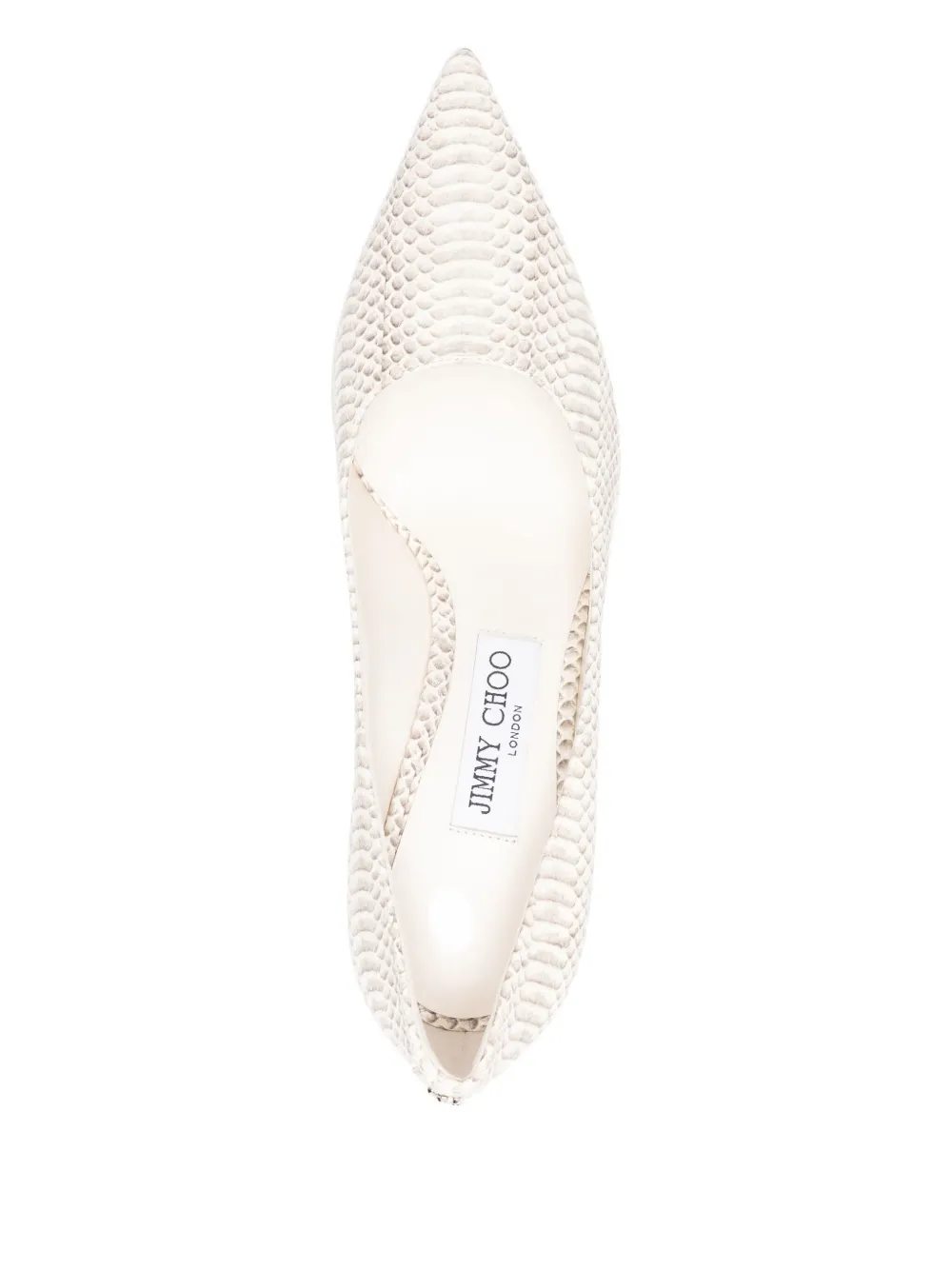Туфли-лодочки JC H25 Jimmy Choo, нейтральный — фото 4