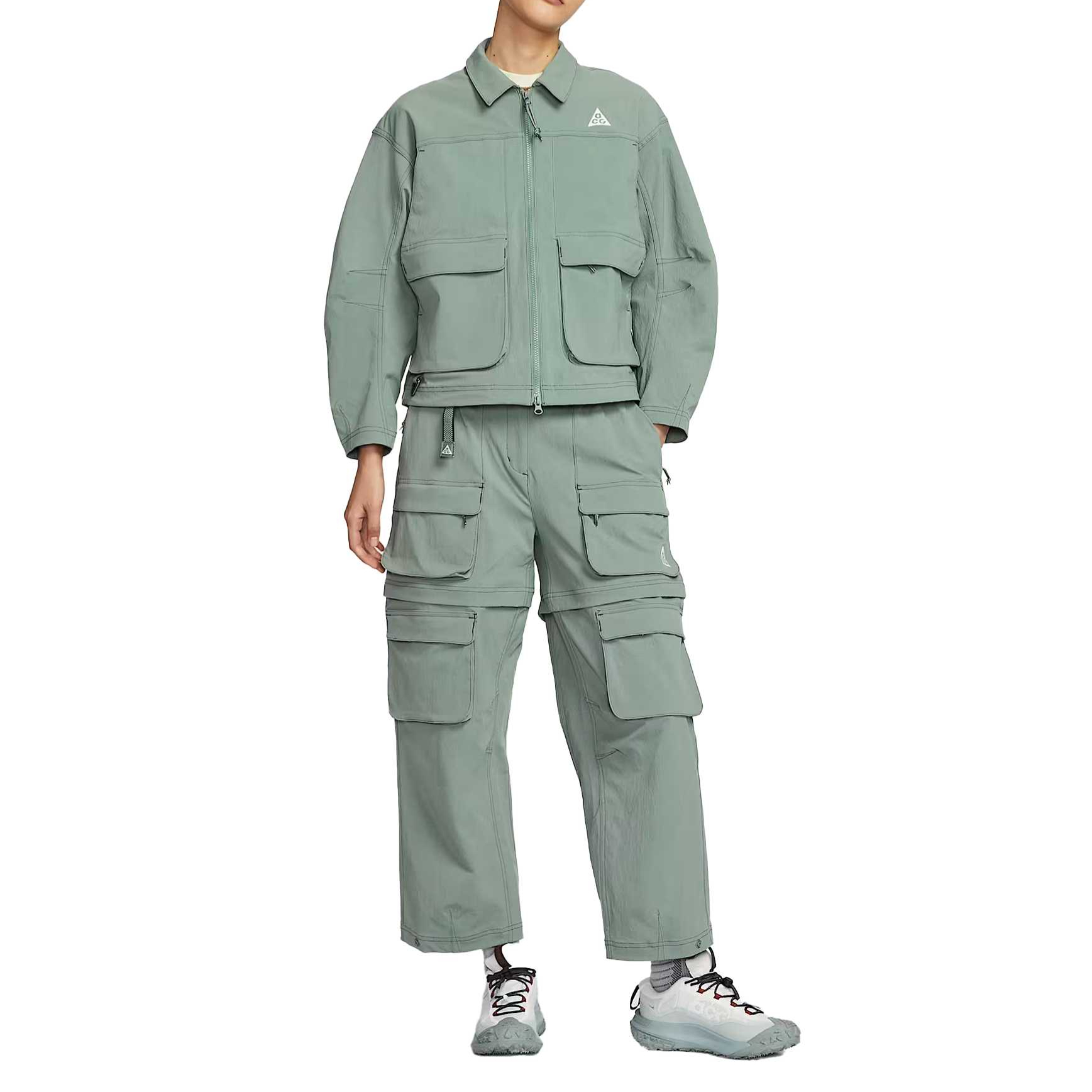 Nike Спортивная куртка Women's Earth Green/Seaweed Green/Mountain White — фото 4