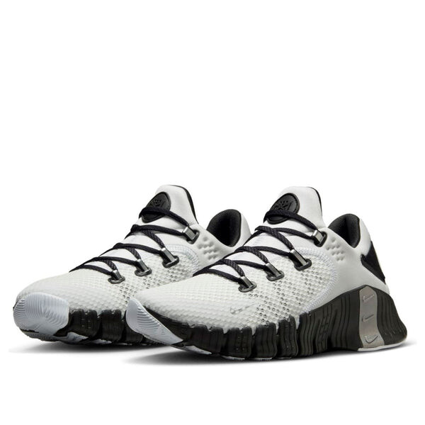 Кроссовки free metcon 4 premium 'white black silver' Nike, белый — фото 3