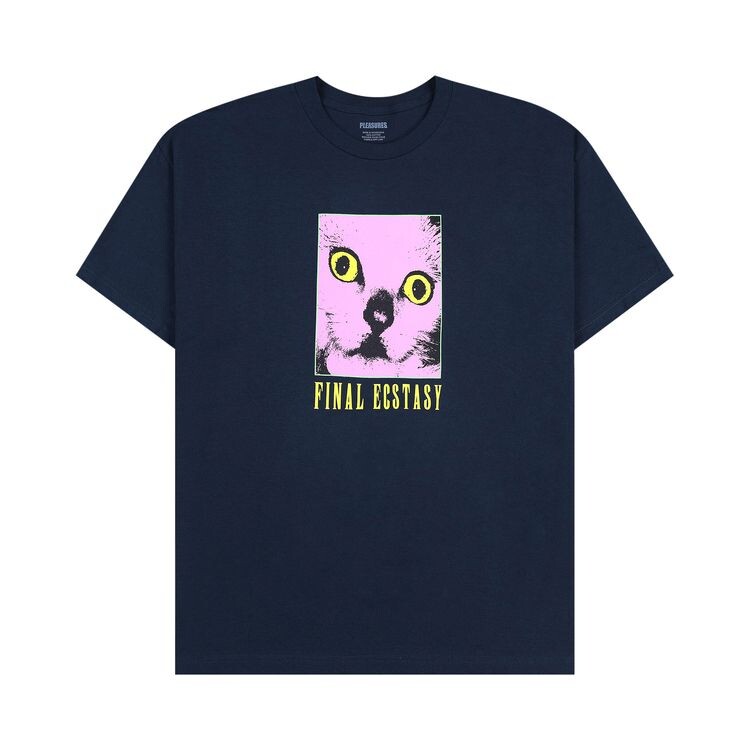 

Футболка Pleasures Final T-Shirt Navy, синий