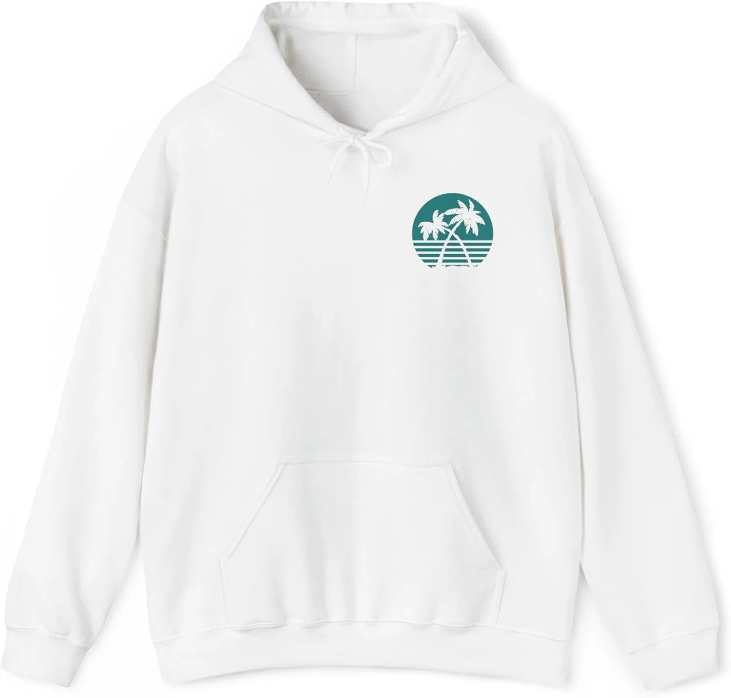 Толстовка Coastal Carolina Chanticleer с капюшоном, CCU, для школьного духа и игровых дней, толстовка CCU Teal Nation GENERIC, белый — фото 2