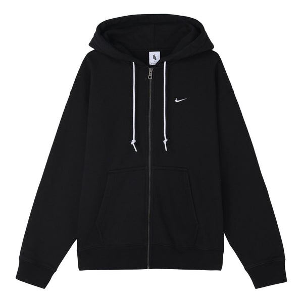 

Толстовка Nike hooded zipper jacket 'Black', черный