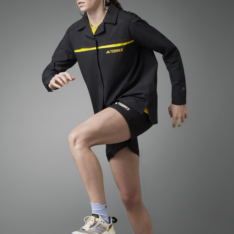 Рубашка National Geographic X National Geographic Co-branded Section женская черная Adidas — фото 4