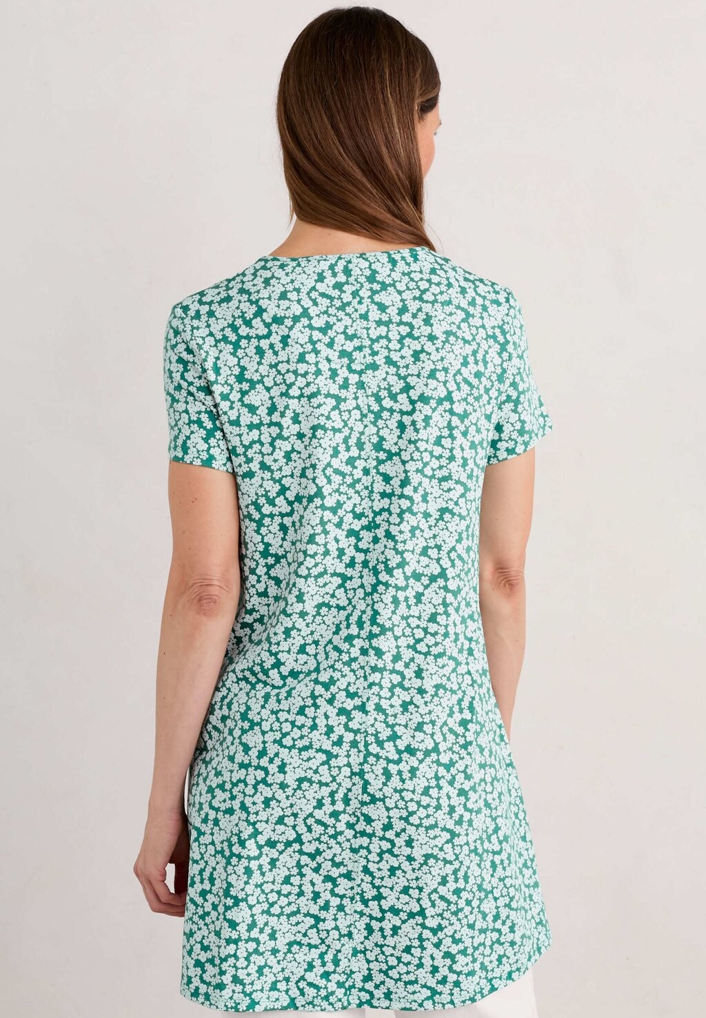 

Блуза SHORT SLEEVE Seasalt Cornwall, зеленый