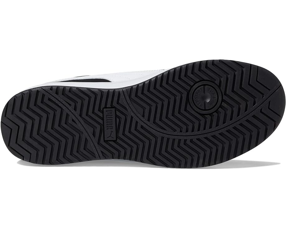 Кроссовки PUMA Safety Iconic Suede Low ASTM EH, цвет Black/White — фото 3