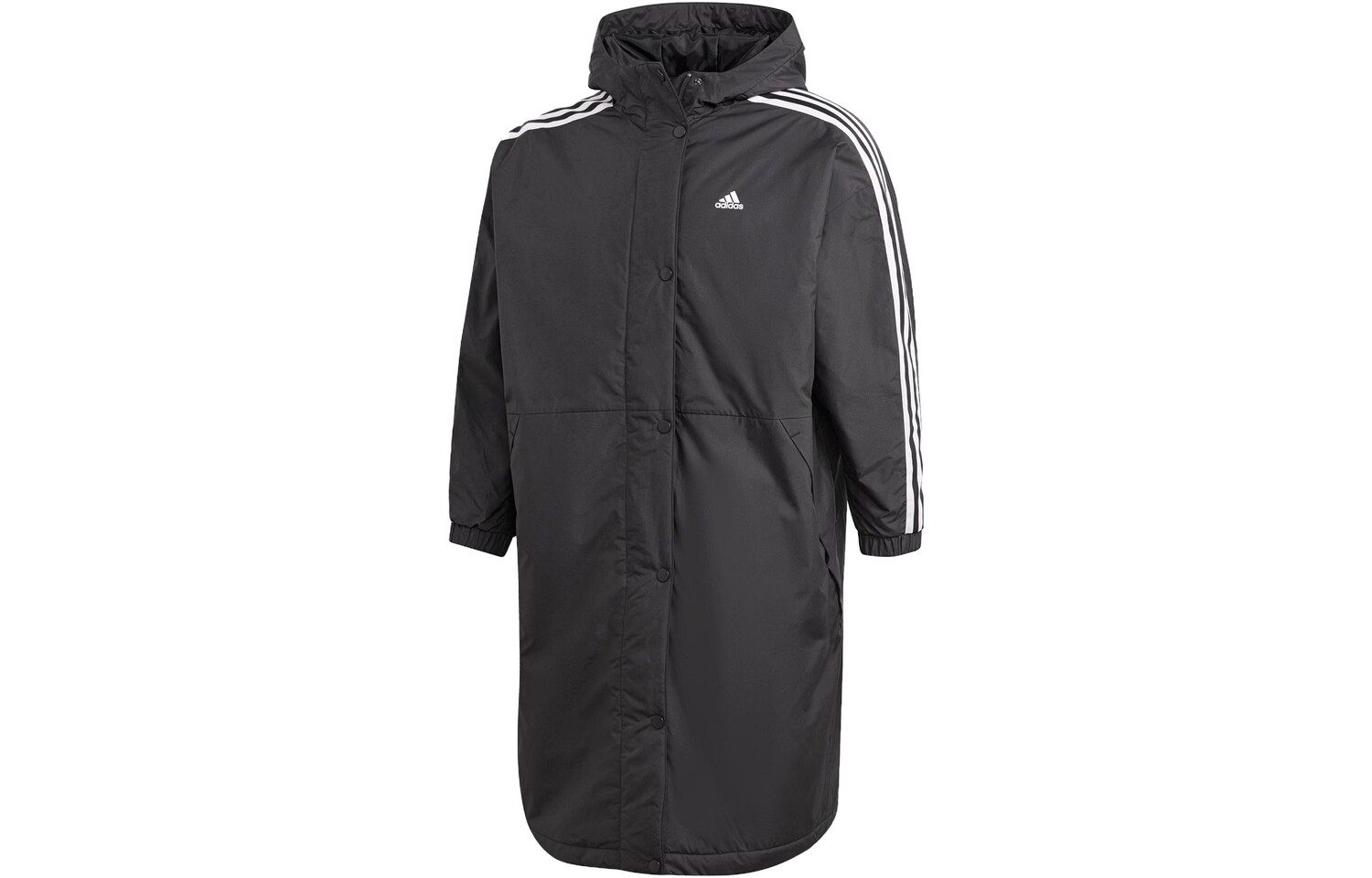 

Стеганая куртка женская черная Adidas