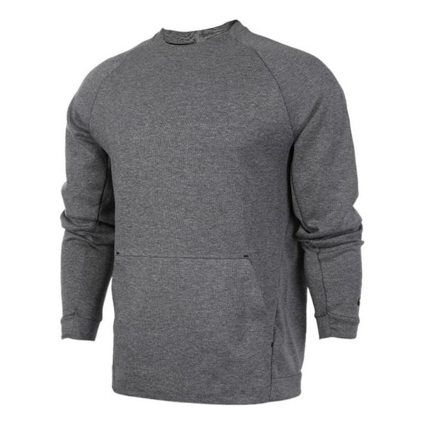 

Толстовка Nike Sportswear Tech Fleece Crew 'Black', цвет carbon heather/(black)