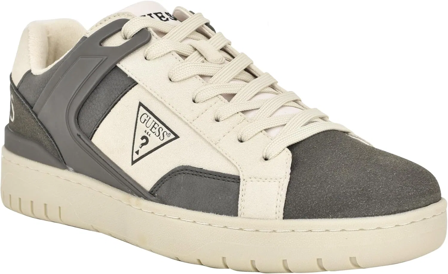 GUESS Мужские кроссовки Nanno, Dark Grey Taupe Multi 020