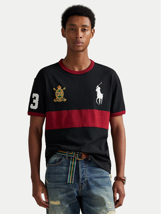 

Футболка regular fit 710P00093003 Polo Ralph Lauren, чёрный