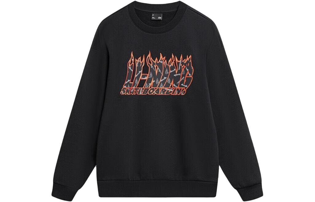 

Толстовка мужская черная Lining, черный
