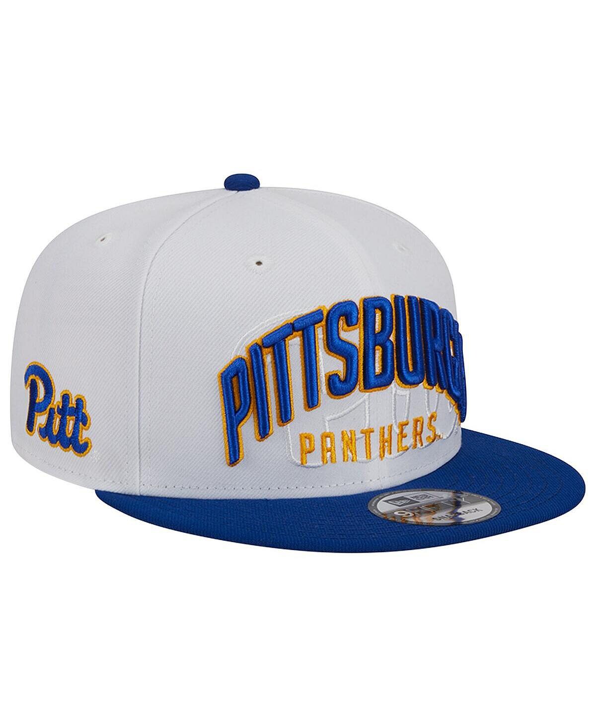 

Мужская белая двухцветная кепка Royal Pitt Panthers 9FIFTY Snapback New Era