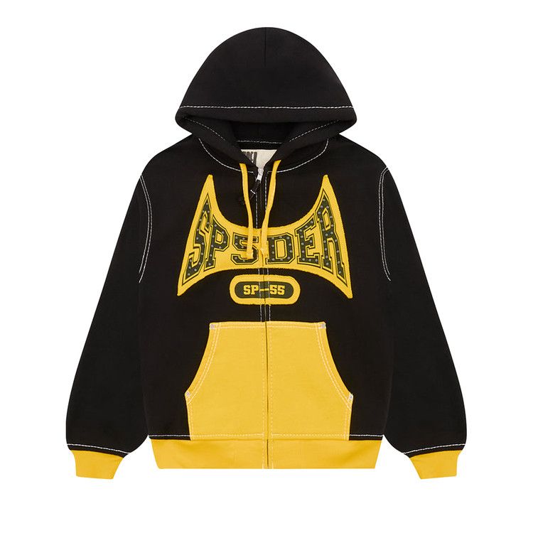 

Худи Sp5der T&F Zip Hoodie, Black