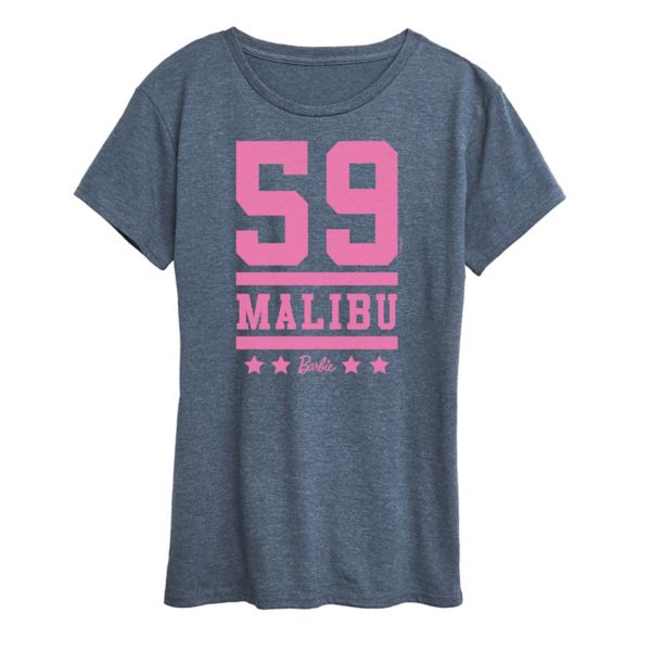 

Женская футболка 59 Malibu с принтом Barbie, синий