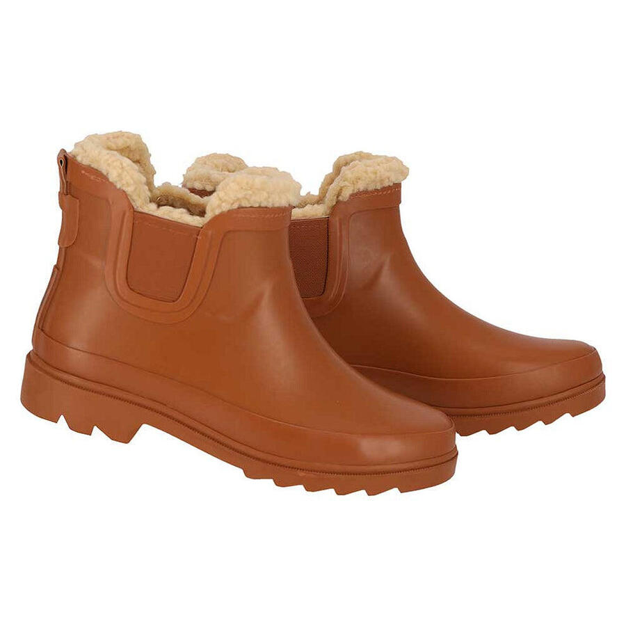 XQ FOOTWEAR Резиновые сапоги Челси для детей — унисекс — подкладка из искусственного меха — 100% резина — фото 2