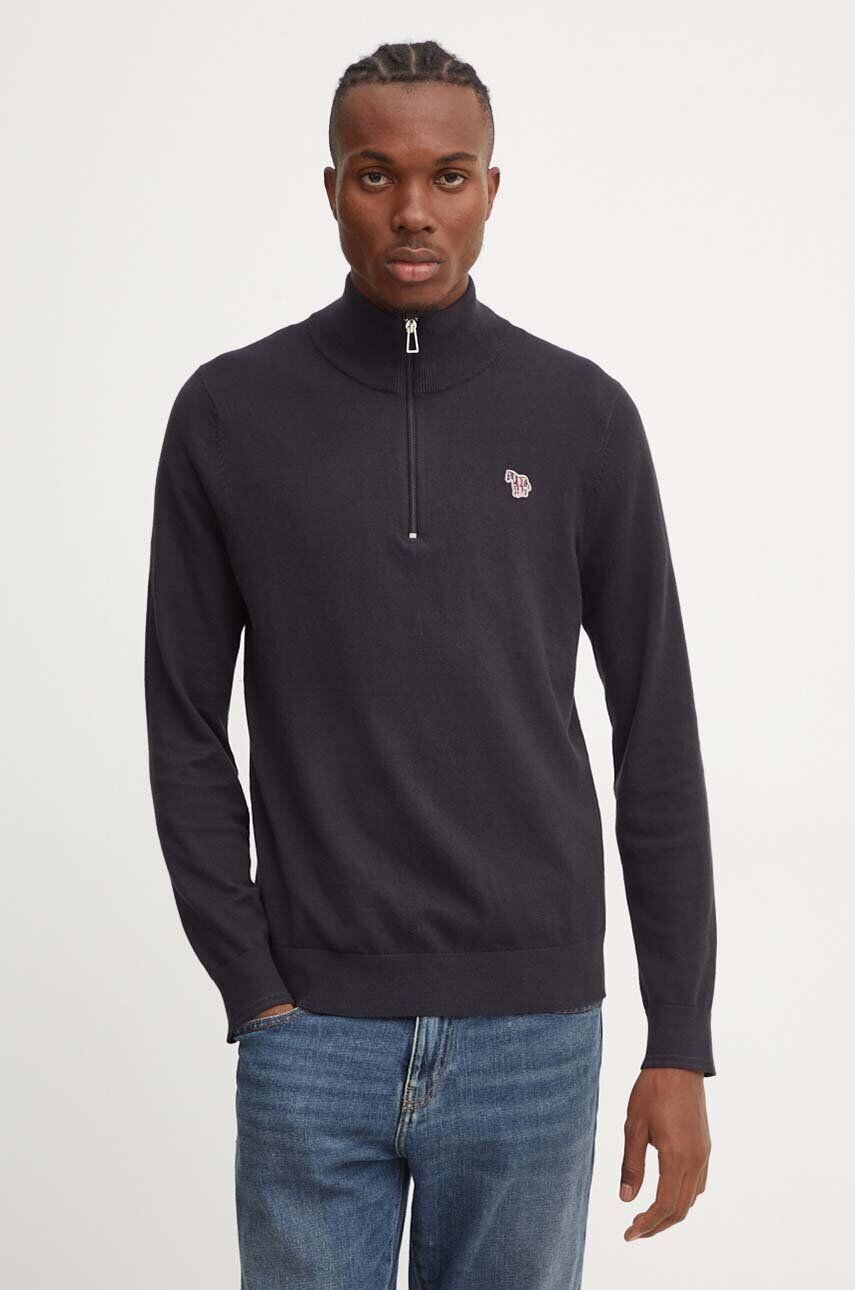 

Свитер из смесовой шерсти PS Paul Smith, черный