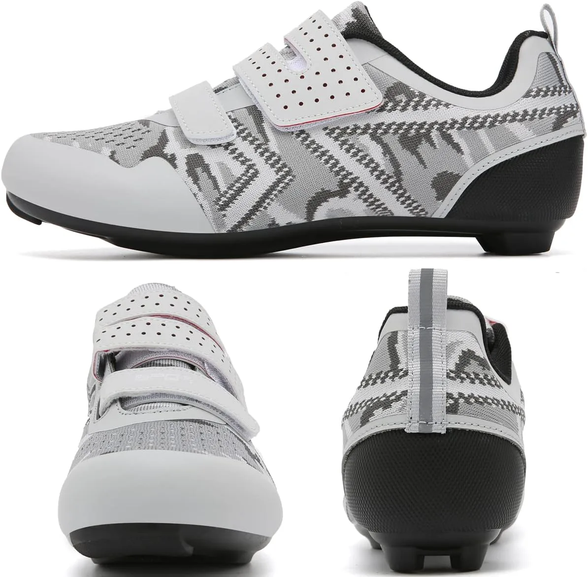 

Унисекс велоботинки, совместимые с велотренажером Peloton и шоссейным велосипедным велосипедом, с колодками Delta, для педалей на улице ULTIANT, камуфляж