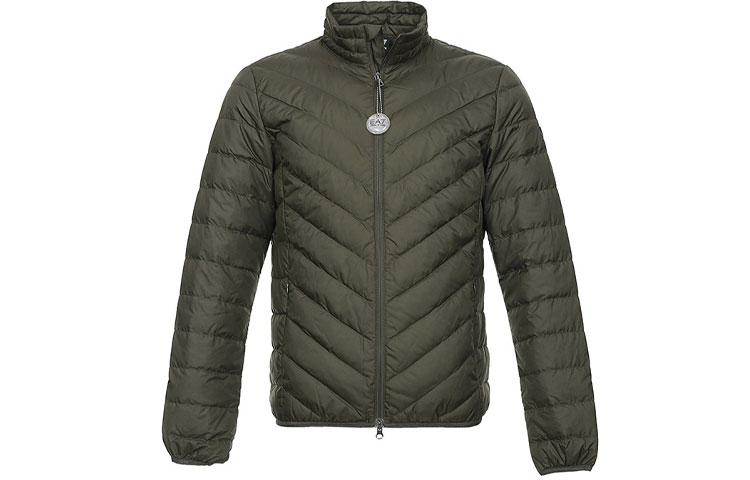 

EMPORIO ARMANI Зеленая куртка-пуховик мужская Down Jacket Men's Green, Green