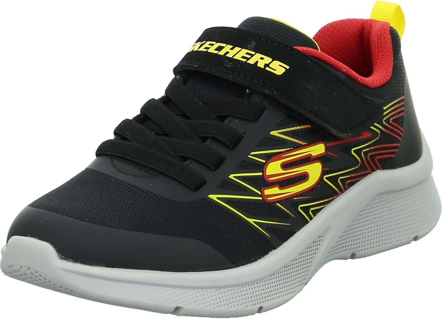 Кроссовки Skechers Boys Microspec - Texlor, черный/красный