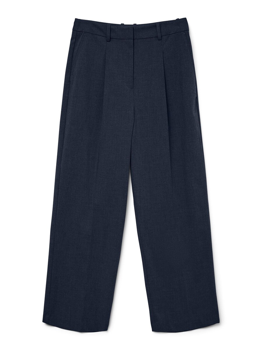 

Широкие брюки со складками спереди VERO MODA VMUnika, ночной синий