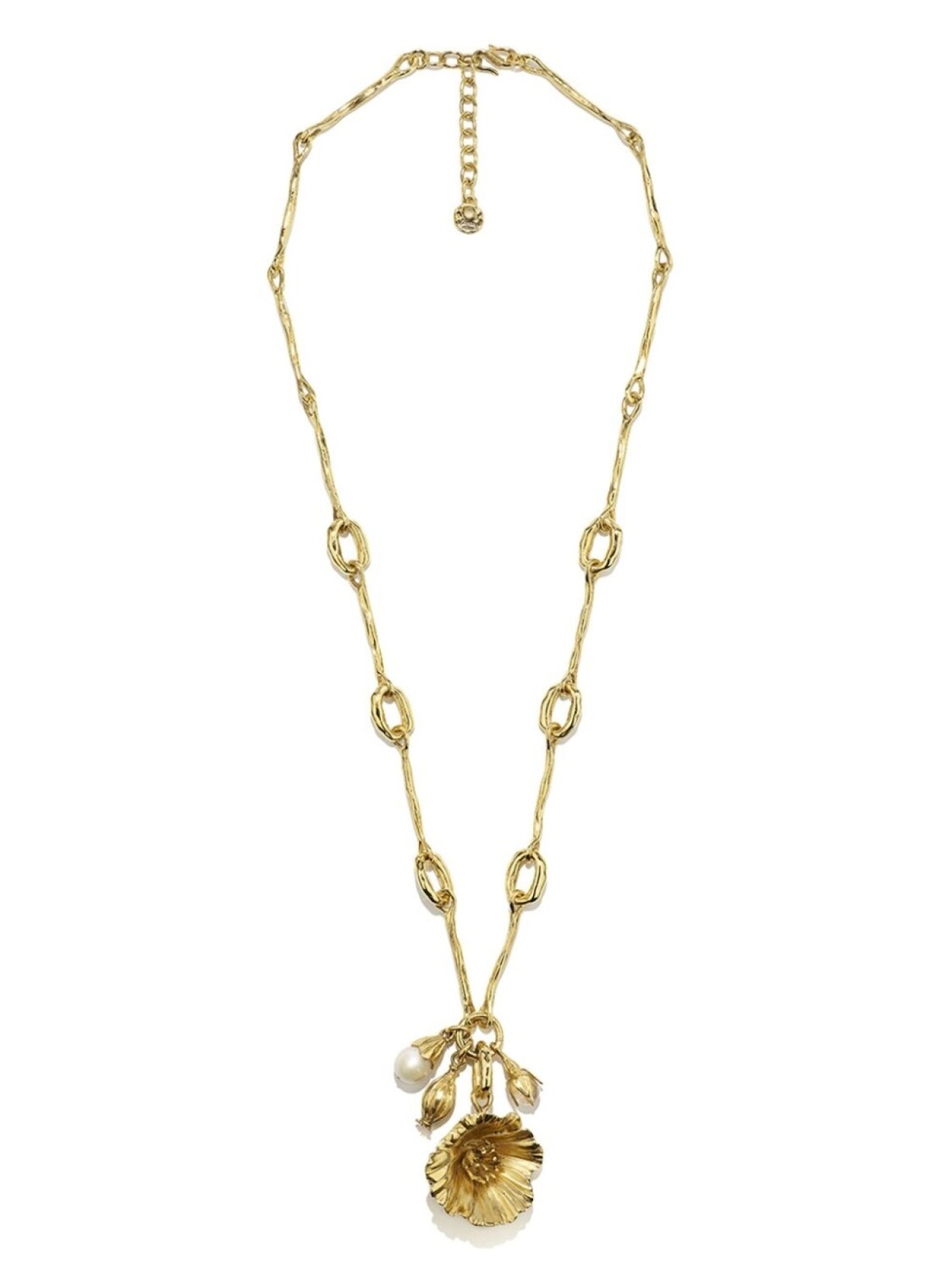 

Goossens колье Fleur de Pavot, золотой