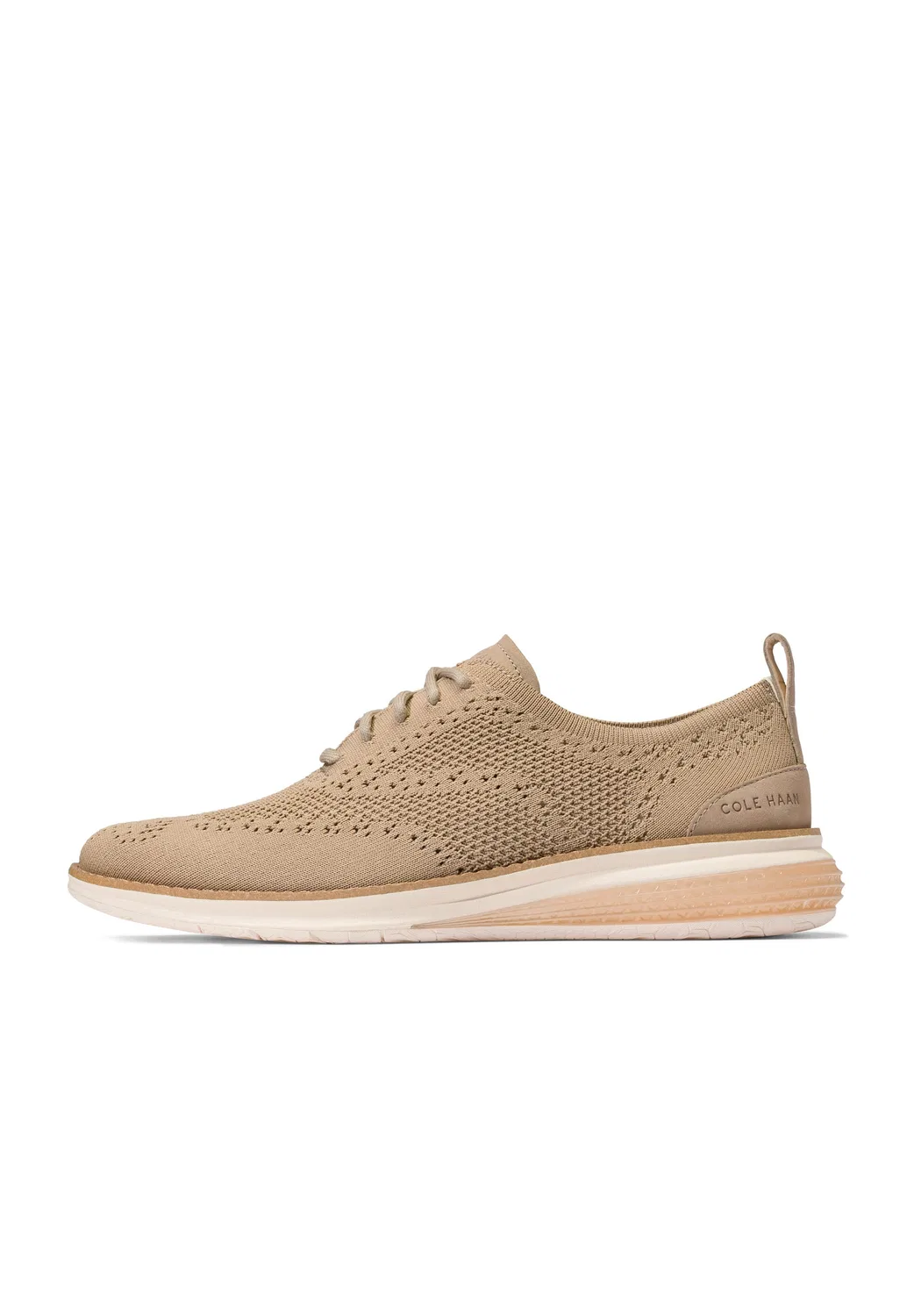 Снуршхуэ OG ENERGYWEAVE STITCHLITE WING OXFORDS Cole Haan, rye ivory natural