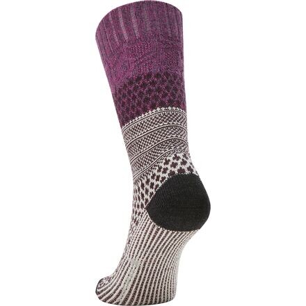 

Повседневные носки Popcorn Cable Crew женские Smartwool, цвет Meadow Mauve