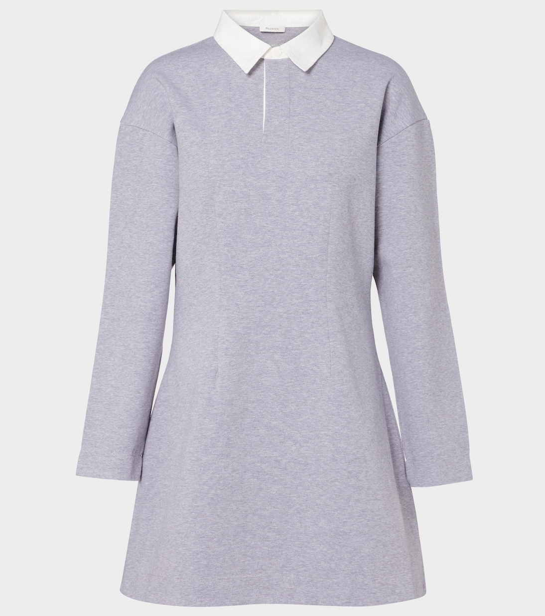 

Платье-поло из хлопкового джерси JW Anderson, Mid Grey Melange