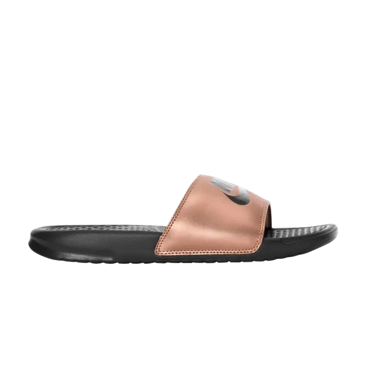Сандалии Nike Wmns Benassi JDI Slide 'Metallic Red Bronze', медный