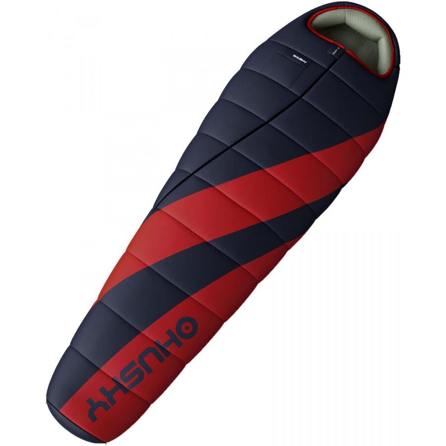 

HUSKY Спальный мешок-мумия Emotion 2023 -20В°C 210 см - Серый - Красный - Взрослые