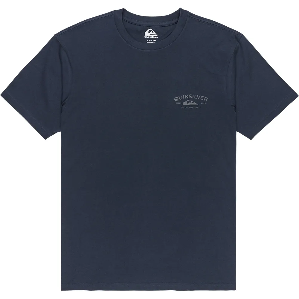 

Футболка с коротким рукавом Quiksilver Anchor Lockup, синий