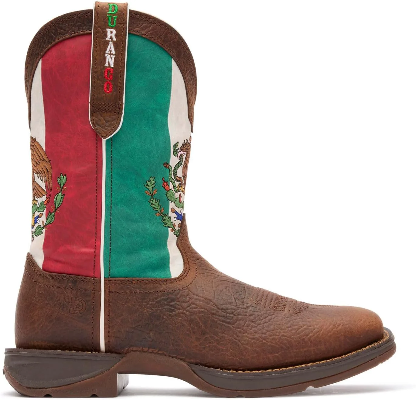 

Мужские вестерн-ботинки Durango Rebel с флагом Мексики, темно-коричневый