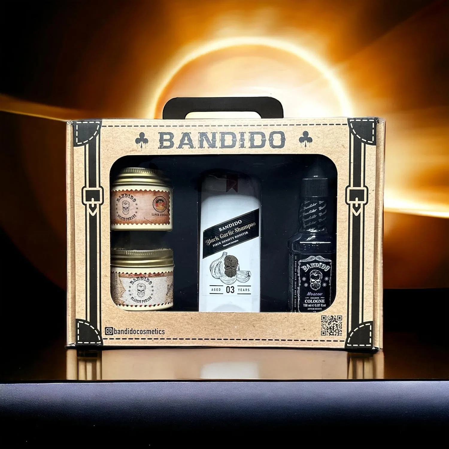 Мужской подарочный набор для ухода и стайлинга Bandido Care & Style, 4 предмета ‎Bandido — фото 3