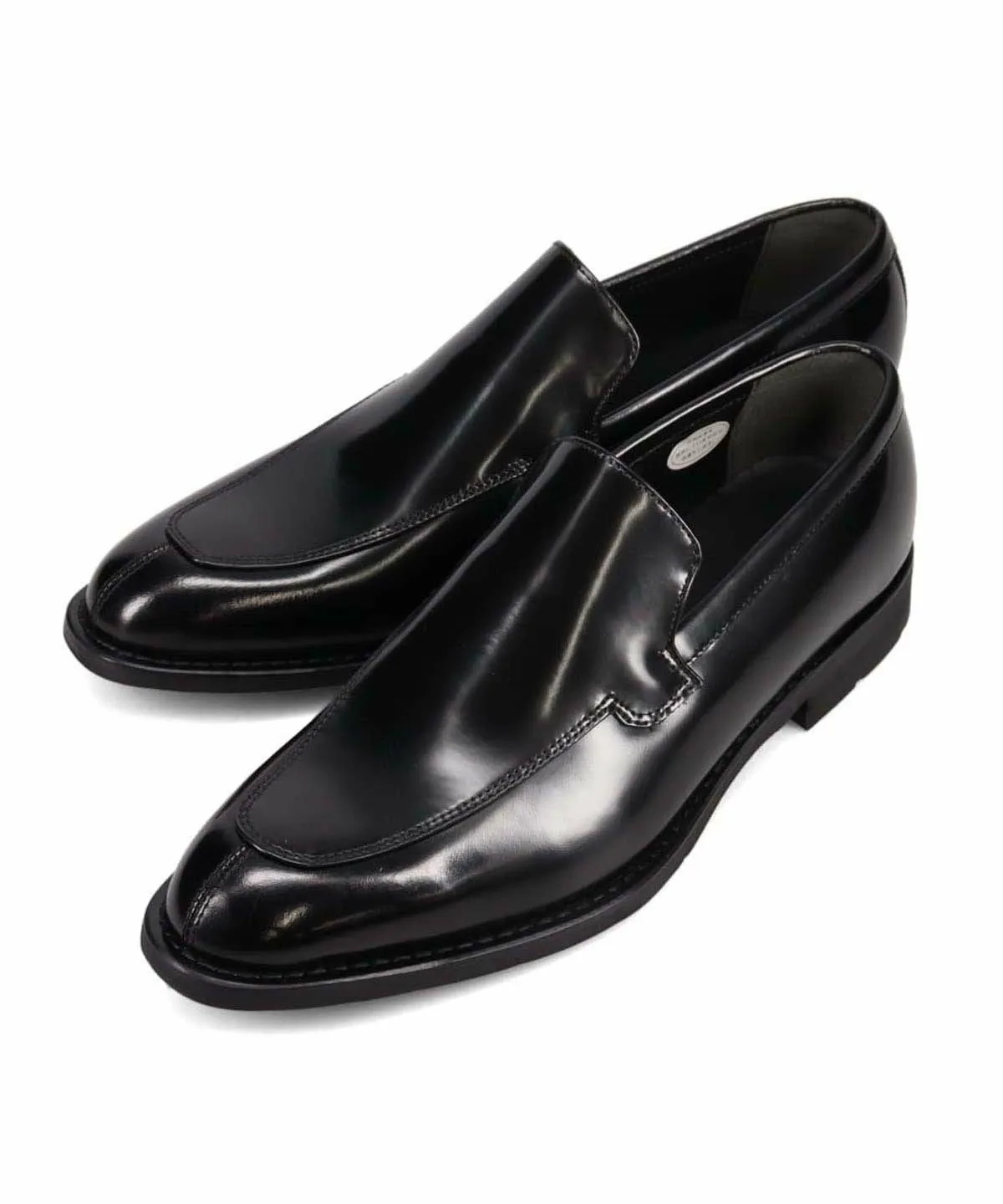 Туфли без шнуровки с U-образным вырезом Hiroko Koshino Homme, black