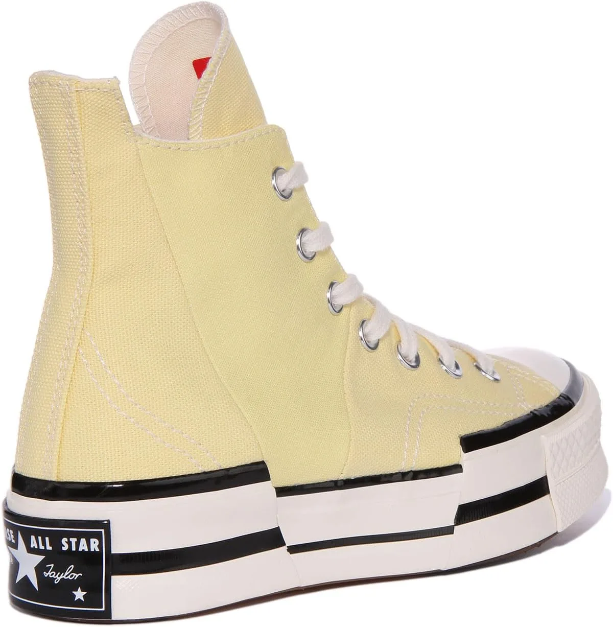 Мужские высокие кеды Converse A00740C Chuck 70 Plus на шнуровке, белый/черный — фото 3