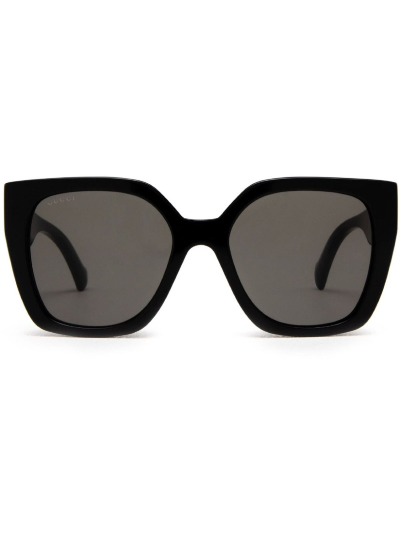 

Gucci Eyewear солнцезащитные очки в квадратной оправе, черный