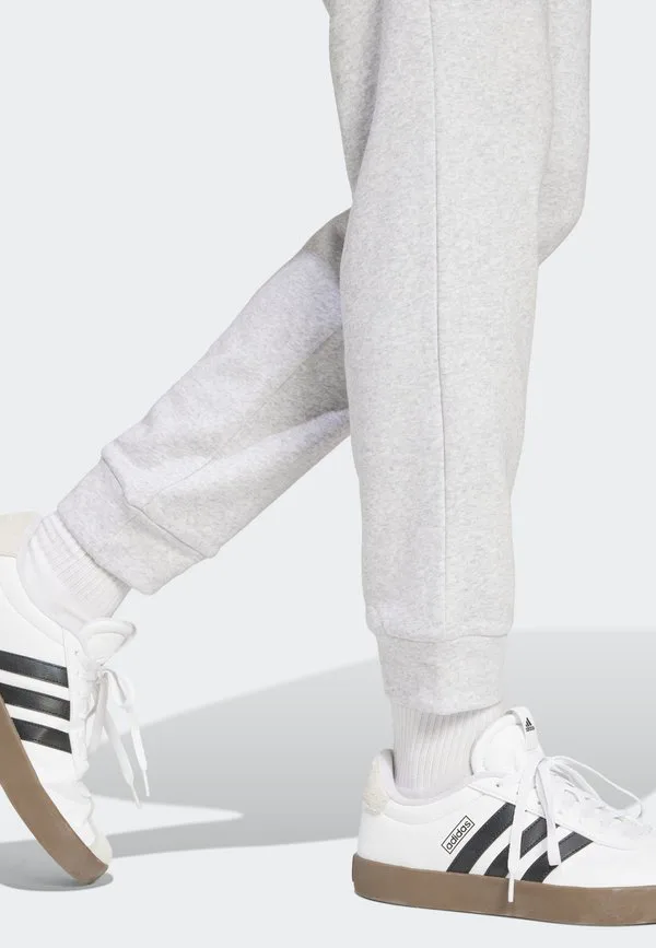 Уютные спортивные штаны Adidas Sportswear, Light Grey Heather Black — фото 4