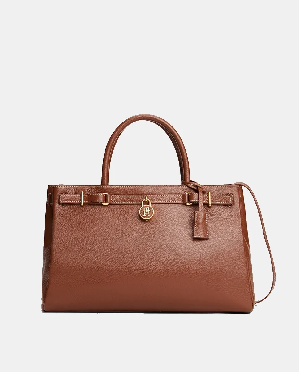 

Женская коричневая сумка-тоут Сумка Tommy Hilfiger